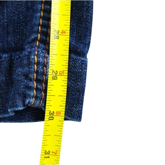 Ariat Trouser Mid Rise Lexie Wide Leg Jeans Size 30 Short Rascal Blue Dark Wash - Picture 6 of 9